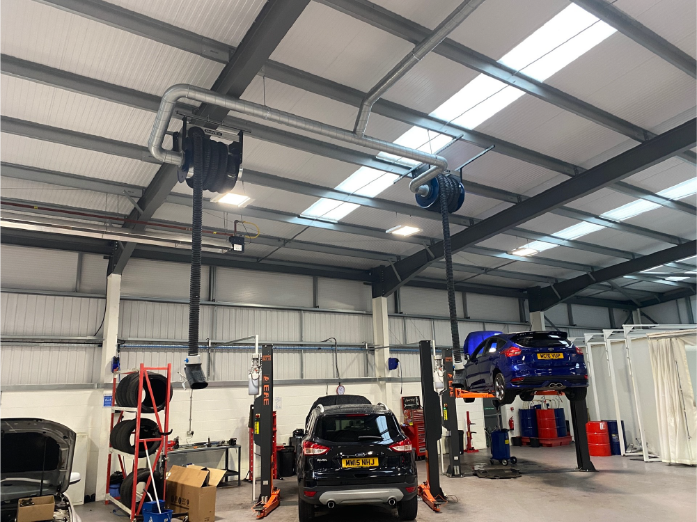 Garage Exhaust Extraction Fire Station Extraction Systems Auto Extract