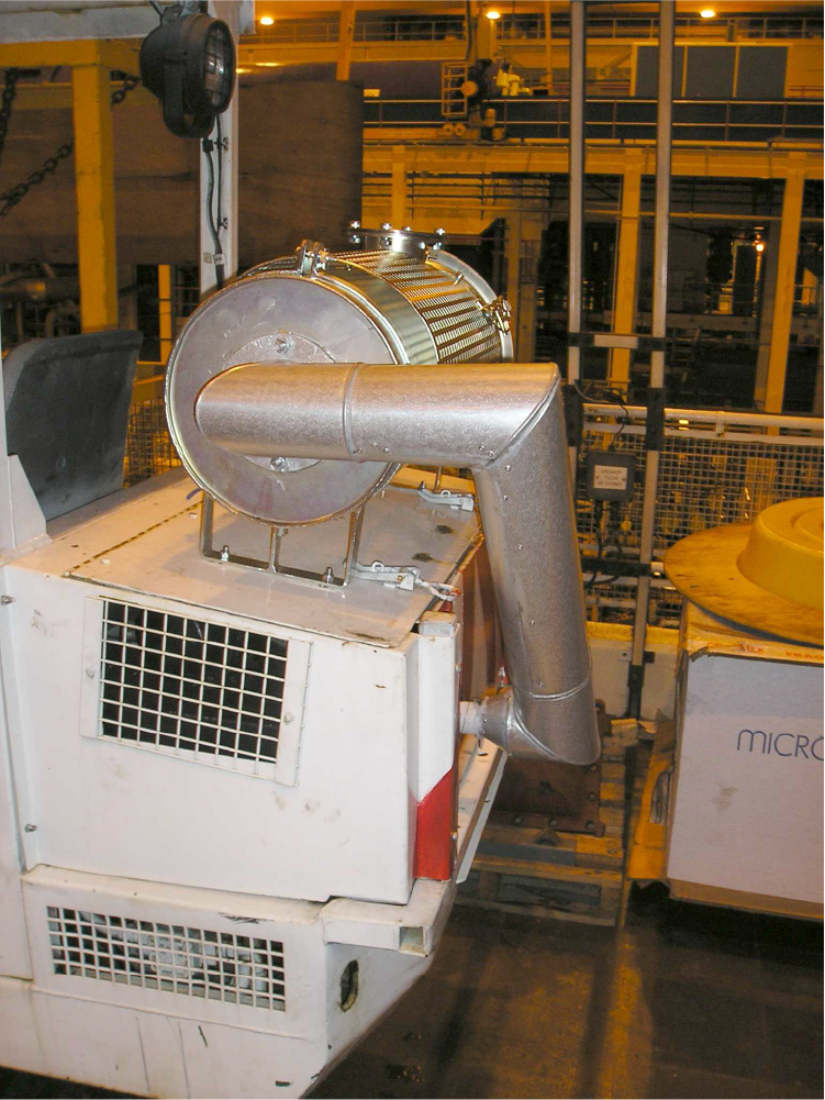 Forklift Exhaust Filter Diesel Exhaust Filter Auto Extract Systems