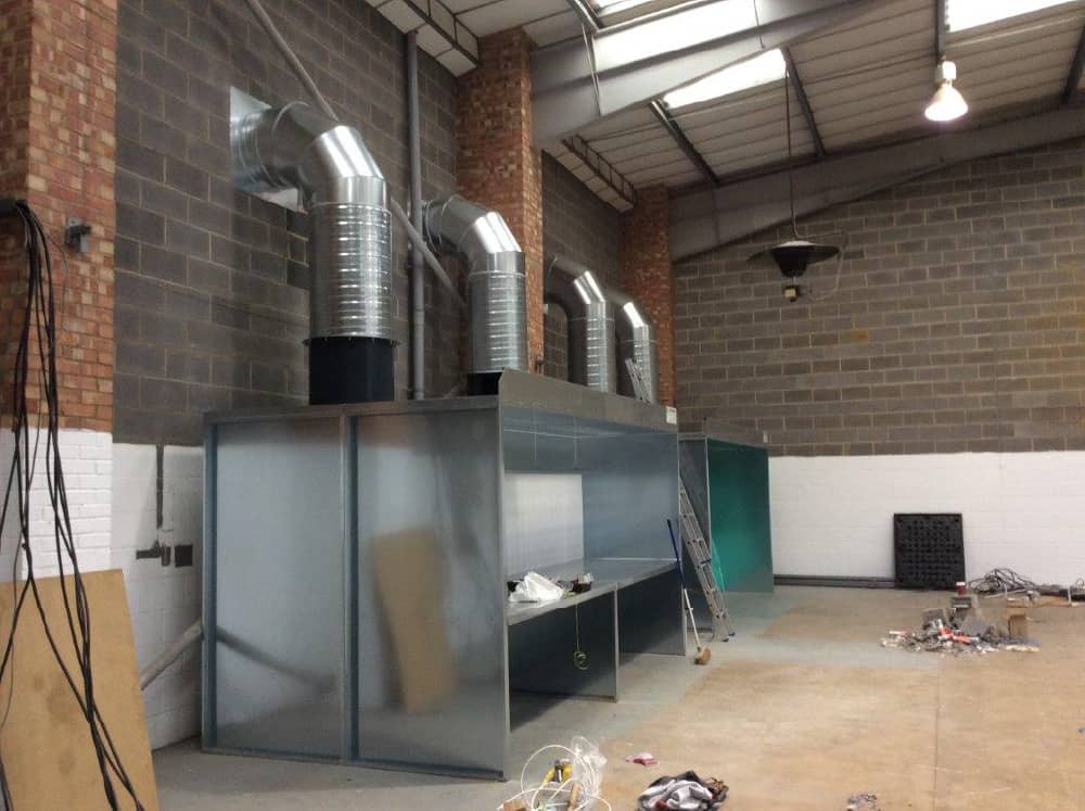 Spray Booth Extraction Spray Paint Fume Extraction Auto Extract